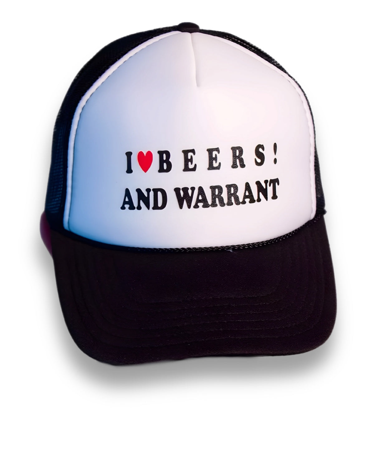 I ❤️ BEERS! AND WARRANT Trucker Hat