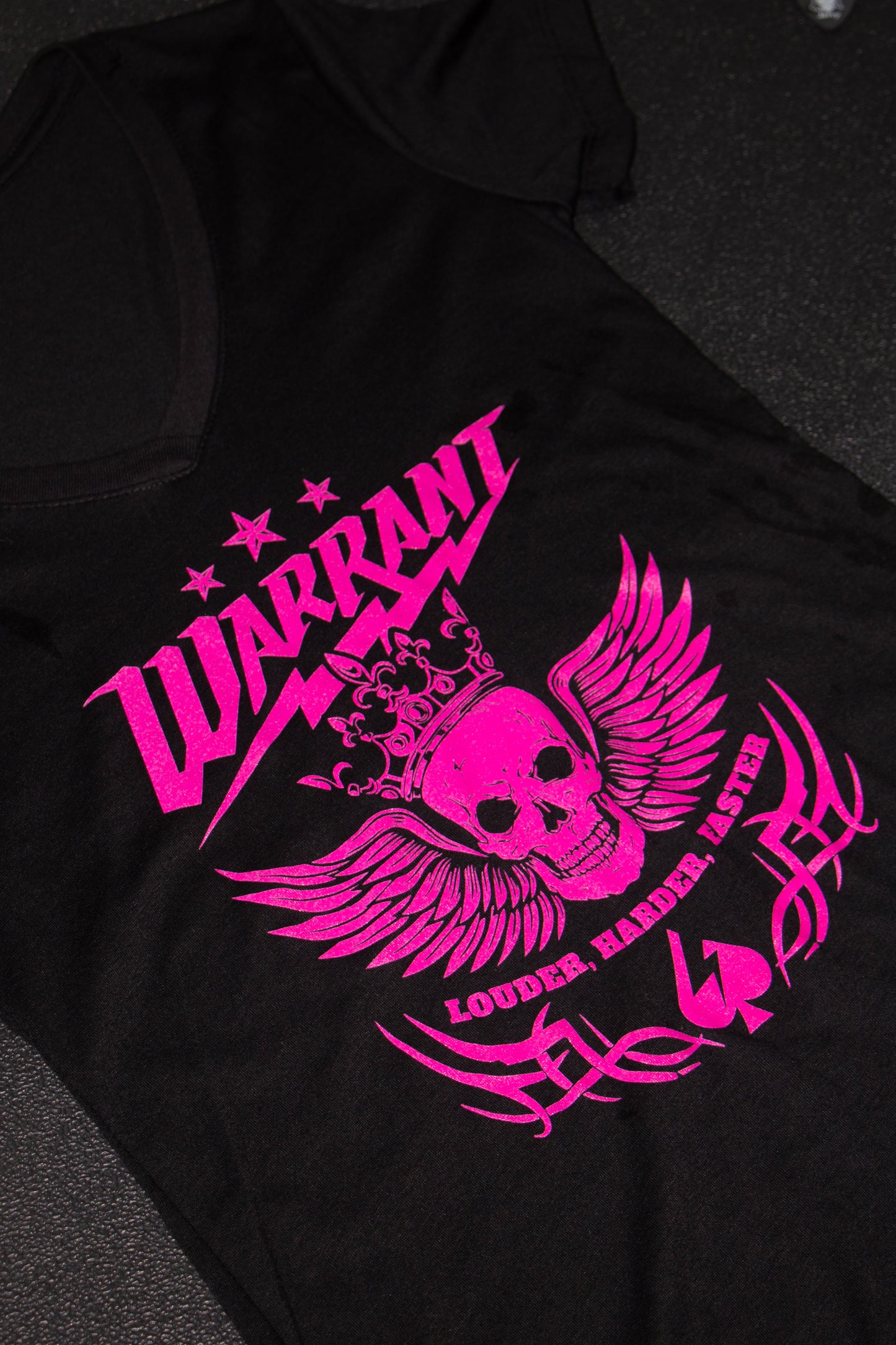 Pink Louder Harder Faster "Crowned Chaos" Women's V-neck