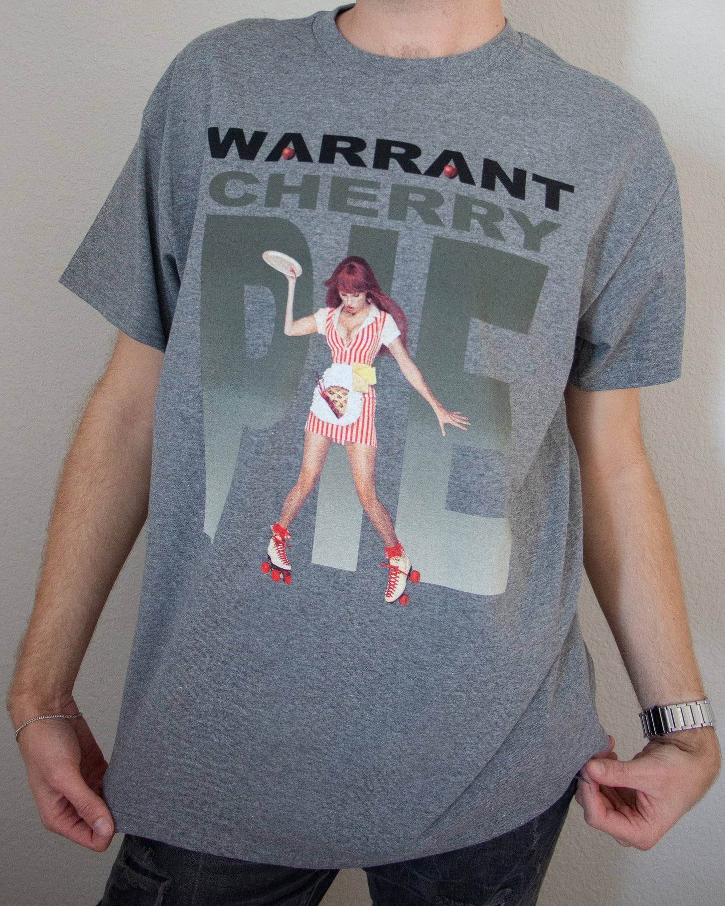 Cherry Pie Classic Tee - Gray