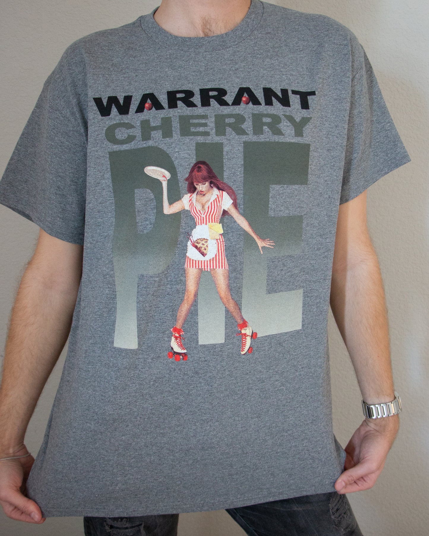 Cherry Pie Classic Tee - Gray