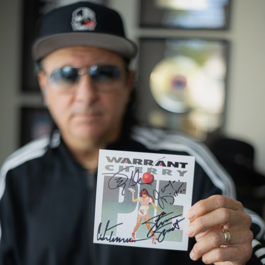 Signed Cherry Pie CD Insert